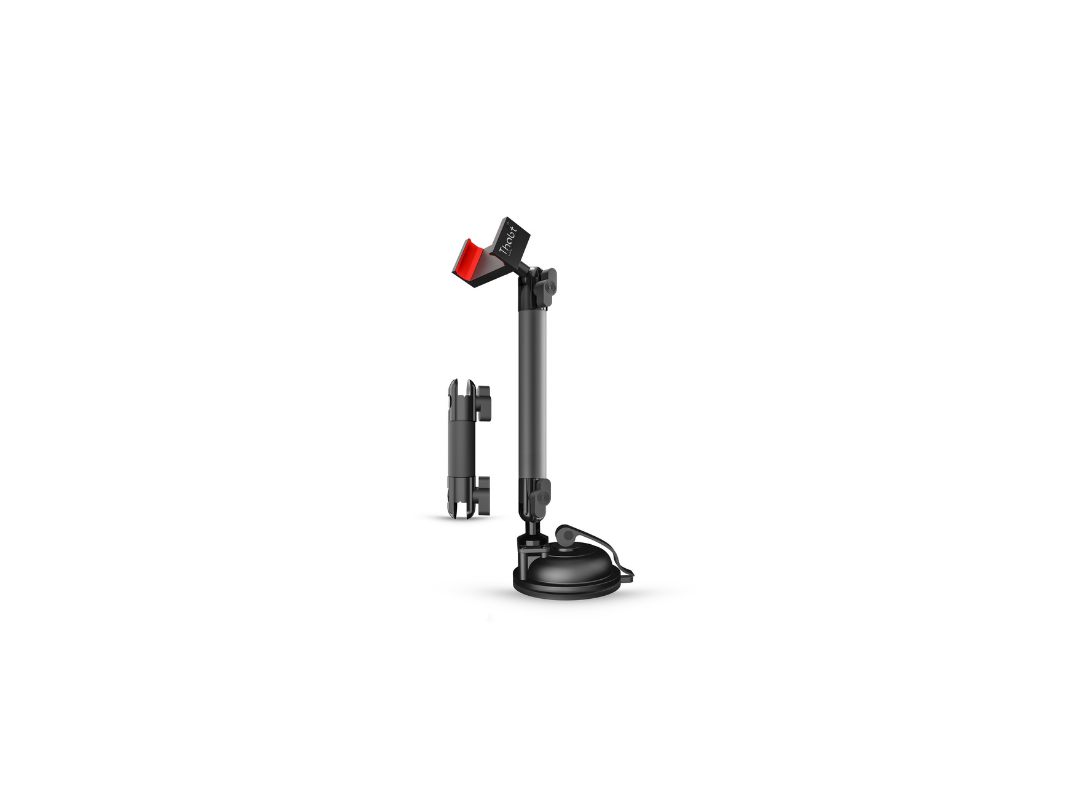 Thabt Mobile phone Glass Mount with 2 Pedestal Arms Thabt Mobile phone Glass Mount with 2 Pedestal Arms